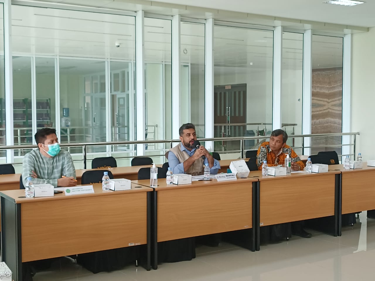 Kunjungan Silaturrahmi dan Diskusi Minhaj Welfare Foundation, UK Ke UNISA Yogyakarta