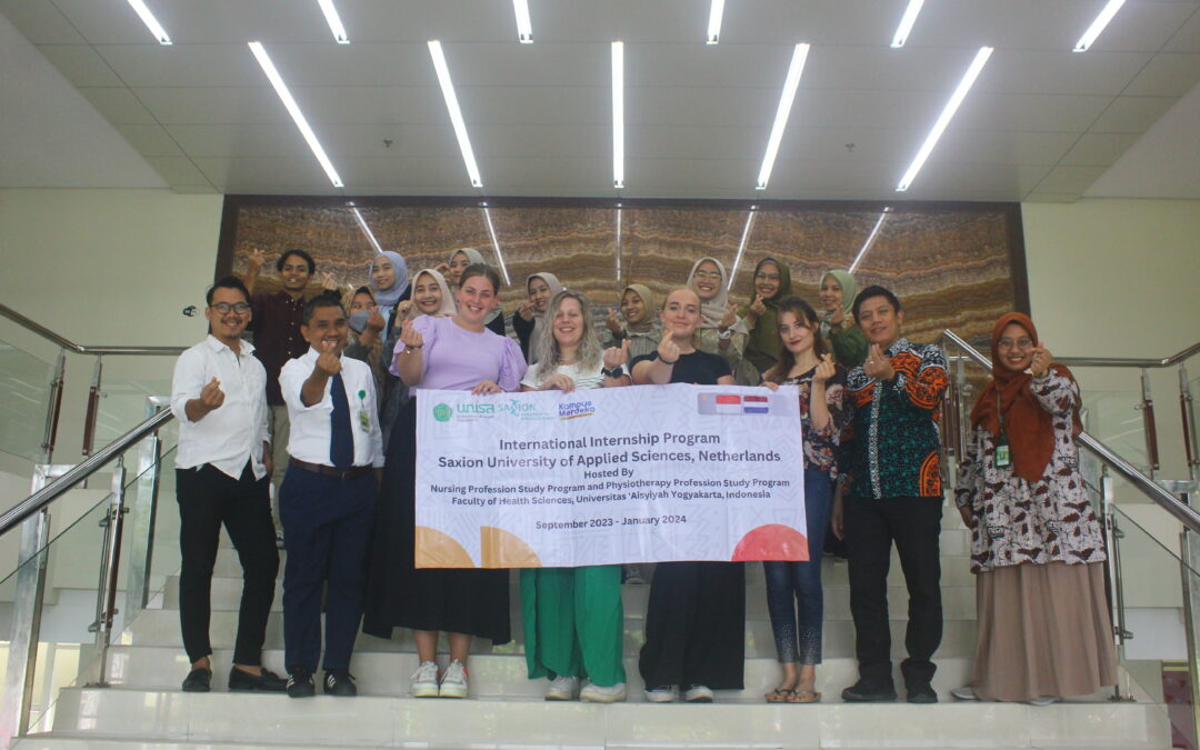 UNISA Yogyakarta Menjadi Tuan Rumah International Internship Program 2023 dari Saxion University of Applied Sciences Belanda