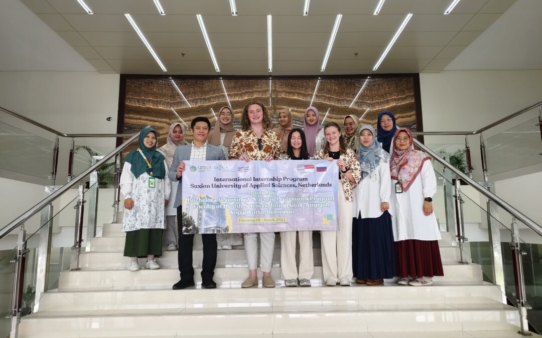 International Internship Program Saxion University Belanda di UNISA Yogyakarta