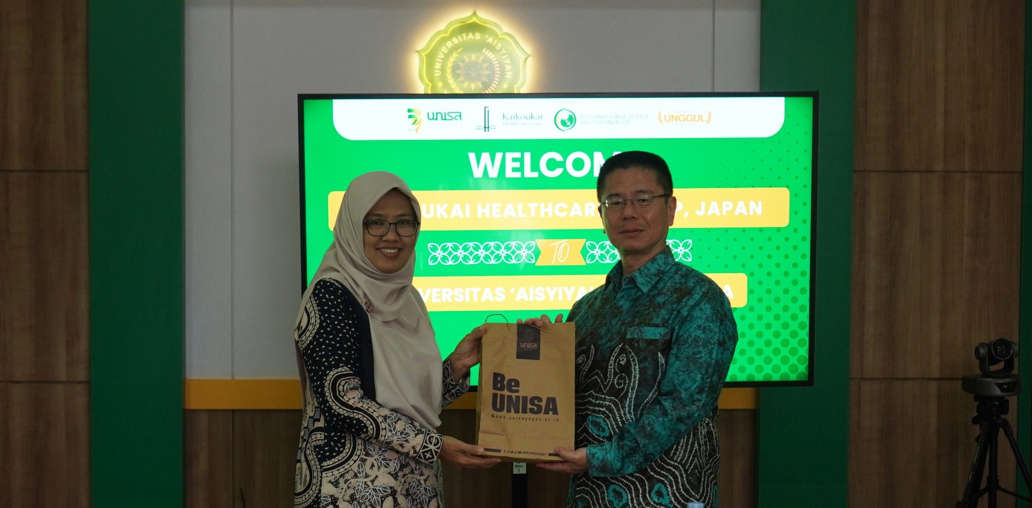 Kaikoukai Healthcre Group Jepang Jajaki Potensi Kerjasama dengan UNISA Yogyakarta
